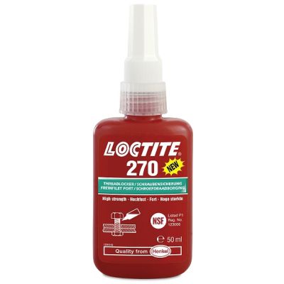 Loctite 270 schroefdraadborging - hoge sterkte 50ml
