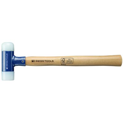 PB 300 Nylon hamers, terugslagvrij, steel uit USA Hickory hout
