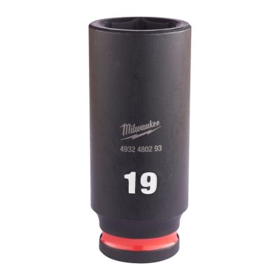 Milwaukee slagdoppen 3/8" lang