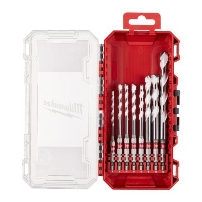 Milwaukee multi materiaalboren set wit