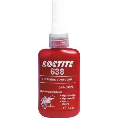Loctite 638 high strength retainer - cilindrisch bevestigen 50ml