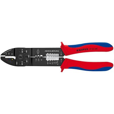 Knipex 97 22 240 crimptang voor kabelschoenen en stekkers