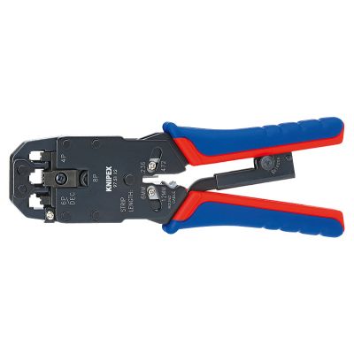 Knipex 97 51 12 Krimptang voor RJ10 RJ11/12 en RJ45
