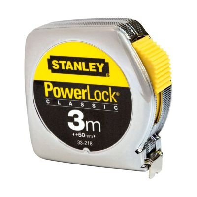 Stanley Rolbandmaat Powerlock 3m - 12,7mm metaal