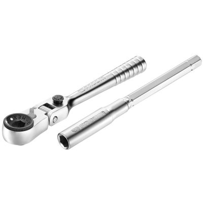 Facom ACTIE Compacte Ratel 1/4'' Met Flexibele Kop 180°