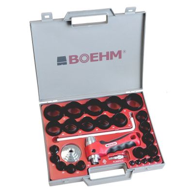Boehm Holpijpenset 3 tot 50 mm incl. Sealing Ring Cutter