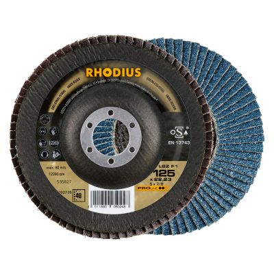 Rhodius lamellenslijpschijf LSZ F1 115x22,23 K60