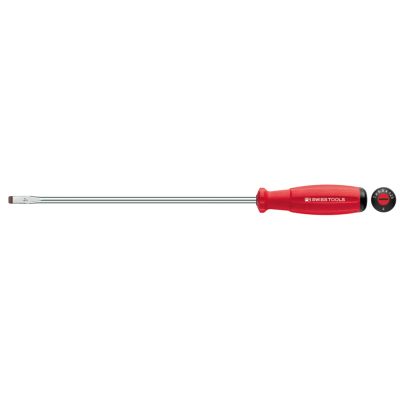 PB 8140 gleufkop schroevendraaier extra kort/lang, Swissgrip heft