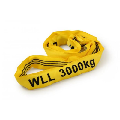Estil rondstrop geel, 3000kg, 1,5m werklengte