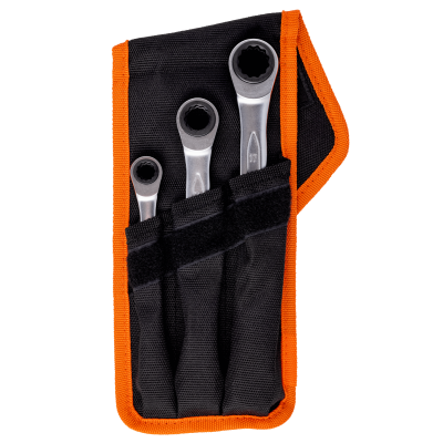 Bahco ringratelsleutel set 3-dlg 8-19mm