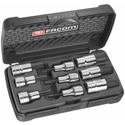 Facom ACTIE Koffer Met Schroevendraaier-Doppen 1/2" 6-Kant
